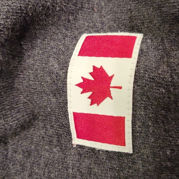 Hudson's Bay/Olympic dark grey zip up hoodie - Picture 5 of 6